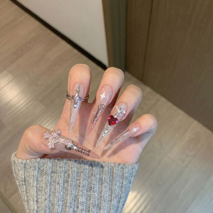 Artistic Press-On Nail Tips Kalsten