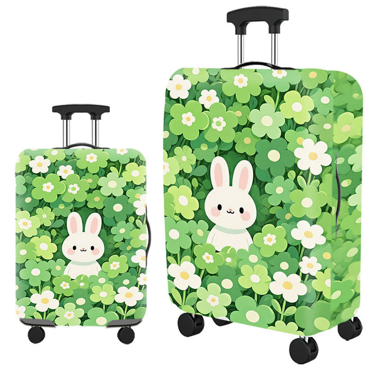 Unisex hard shell suitcase with a playful cat design Kalsten