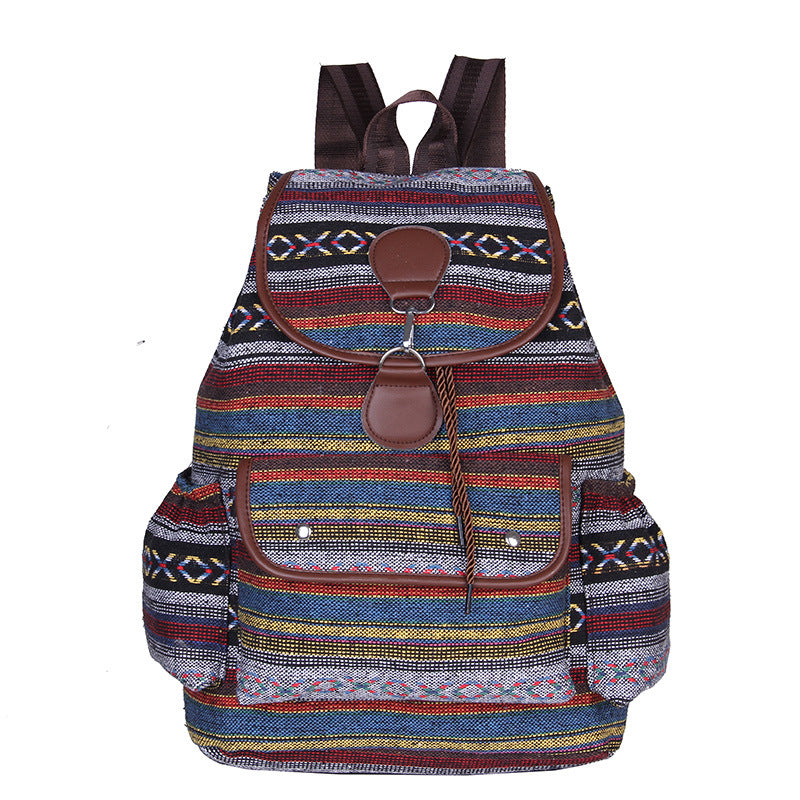 Bohemian Multi-Pocket Travel Backpack Kalsten