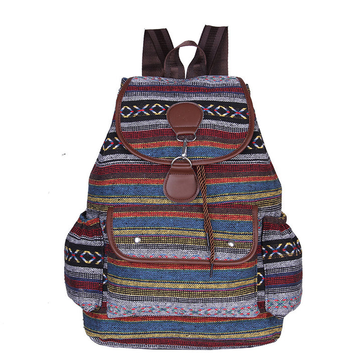 Bohemian Multi-Pocket Travel Backpack Kalsten