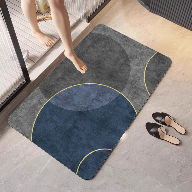 Stylish Abstract Bath Mat Kalsten