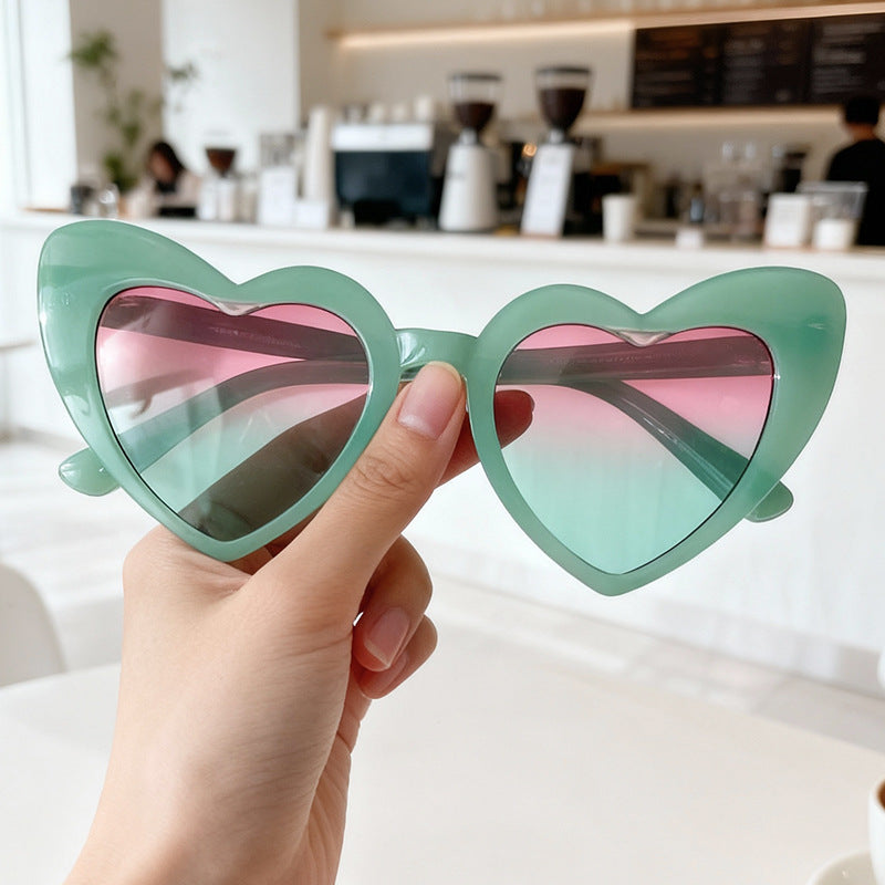Vintage Heart-Frame Sunglasses Kalsten