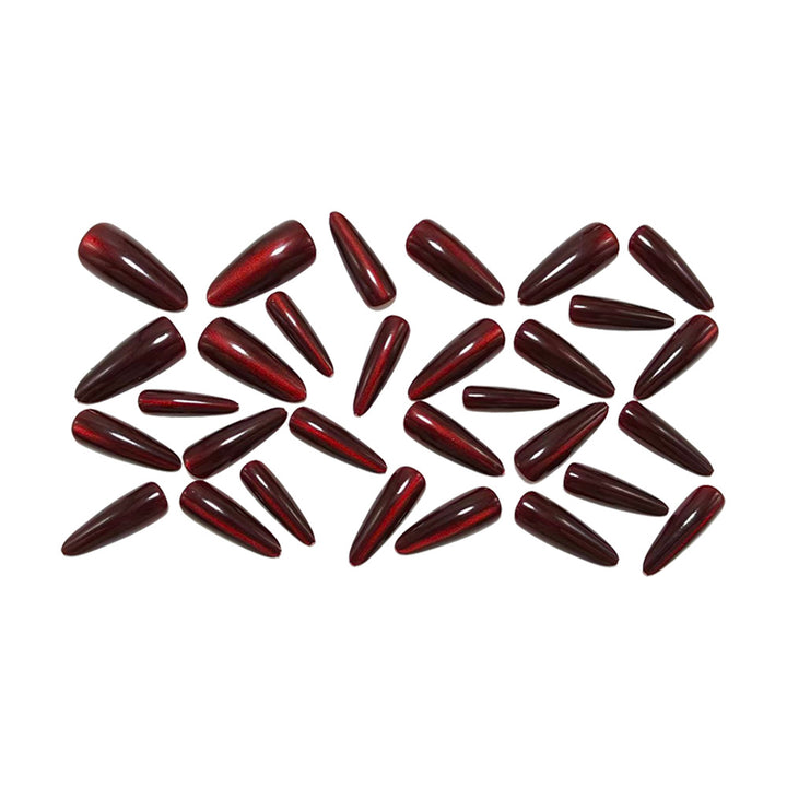 Artificial Nails in Elegant Design with Shimmering Finish Kalsten