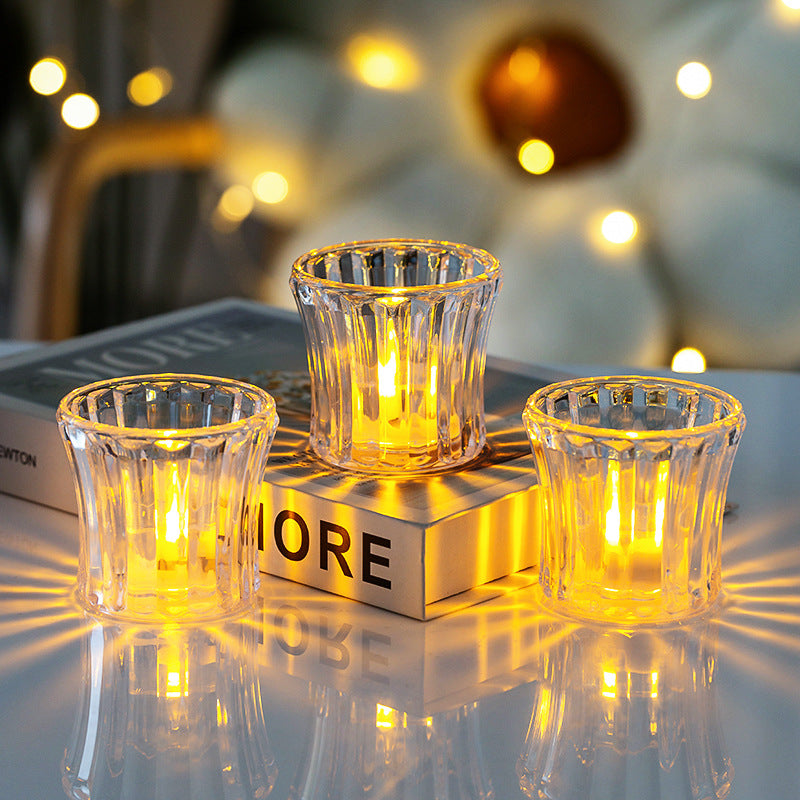 Decorative Glass Candle Holder