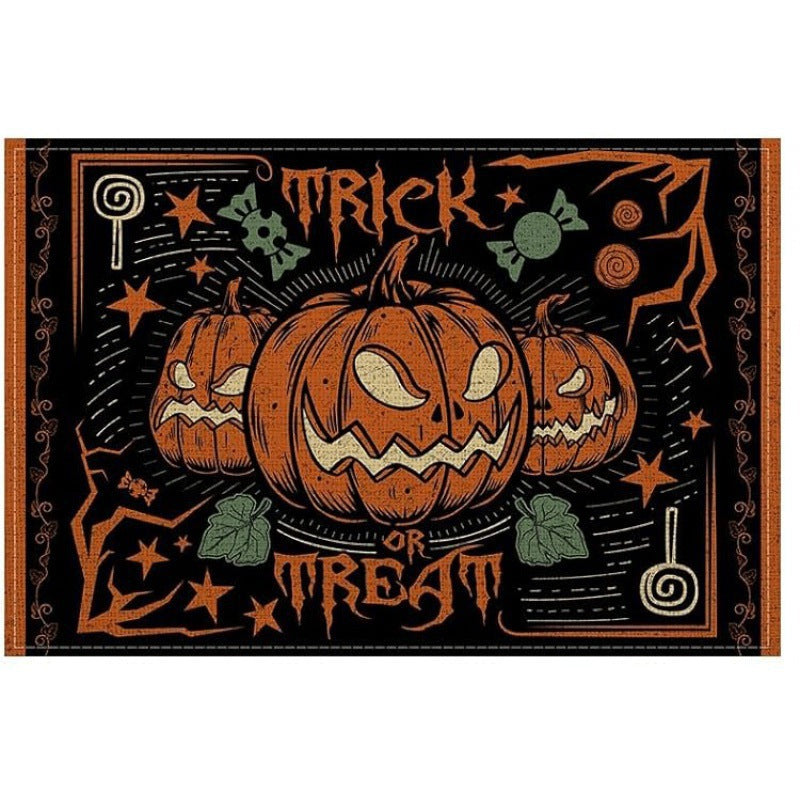 Halloween Themed Decorative Floor Mat Kalsten