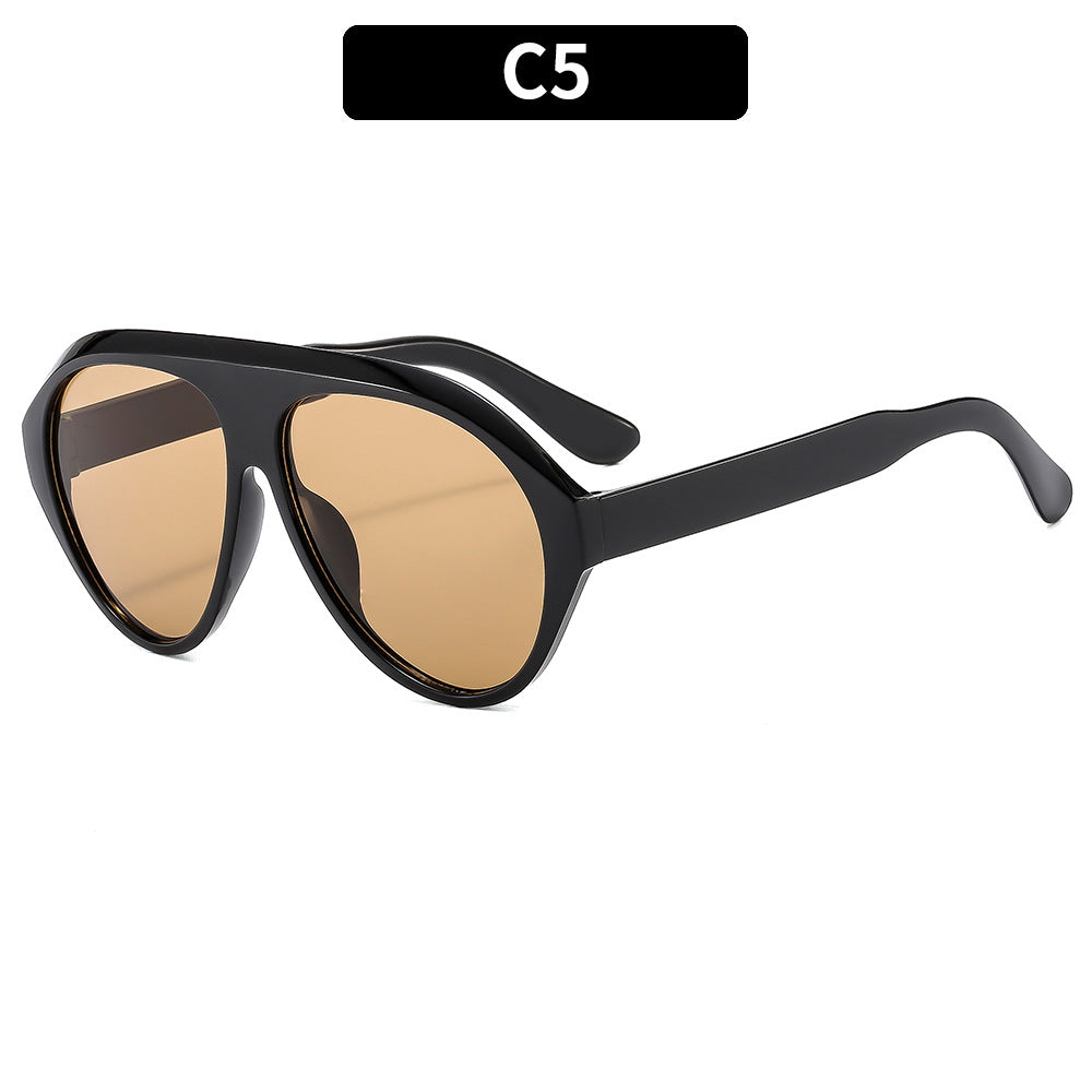 Elegant Look Stylish Oversized Cat-Eye Sunglasses
