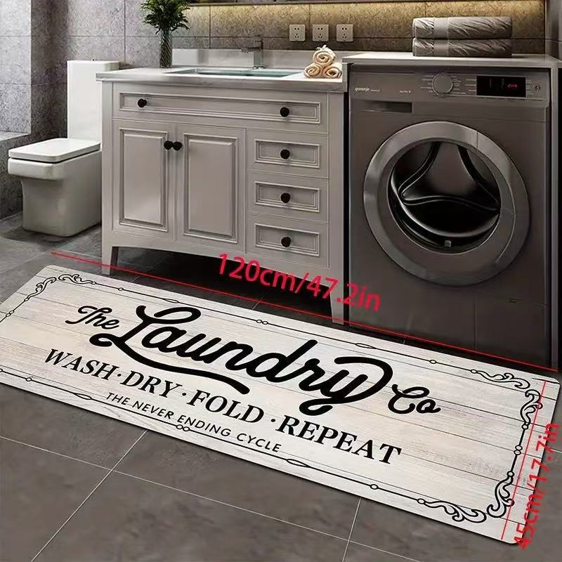 Vintage Laundry Room Mat