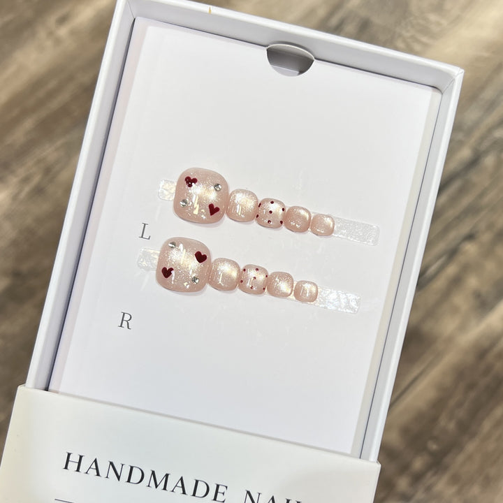 Decorative Heart Nail Art Set Kalsten