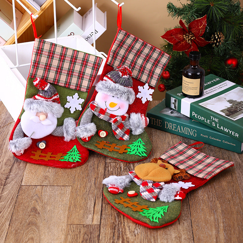 Christmas stocking with creative designs Kalsten