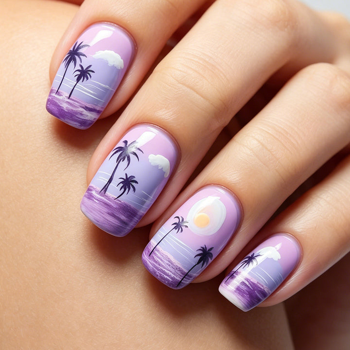 Artistic Ocean-Inspired Nail Art Tips Kalsten
