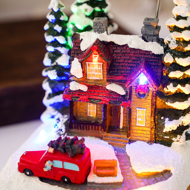 Nostalgic Christmas Village Decoration Kalsten