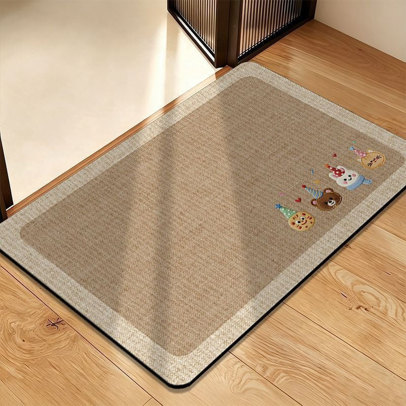 Decorative Pet-Themed Area Mat Kalsten
