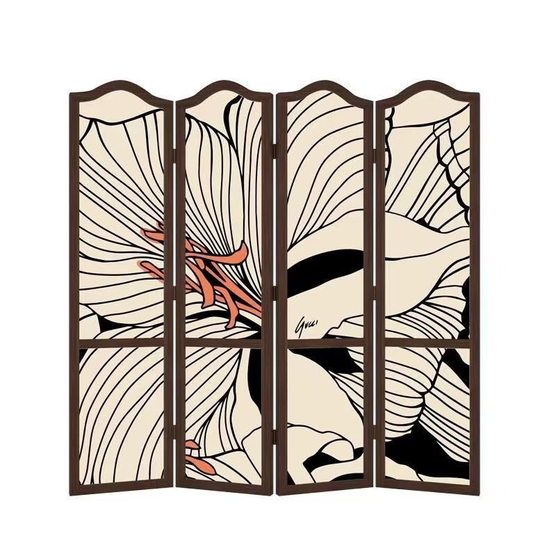 Flower Motif Room Divider Kalsten