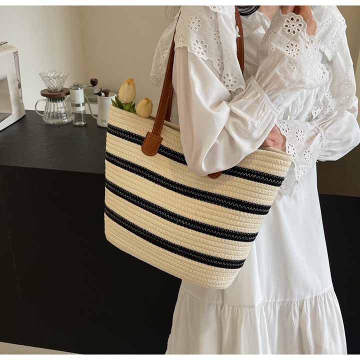 Spacious Macrame Tote Bag Kalsten