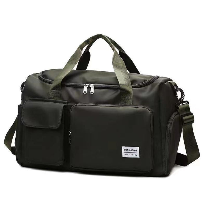 Sporty Travel Bag With Multiple Compartments Kalsten