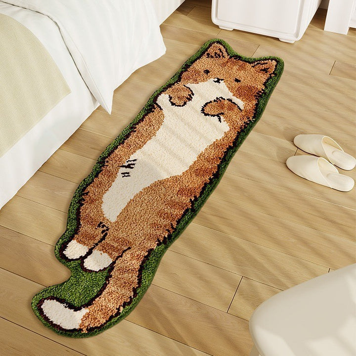 Cute Cat-Themed Floor Mat