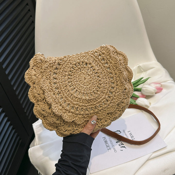 Hand-knotted shoulder bag Kalsten