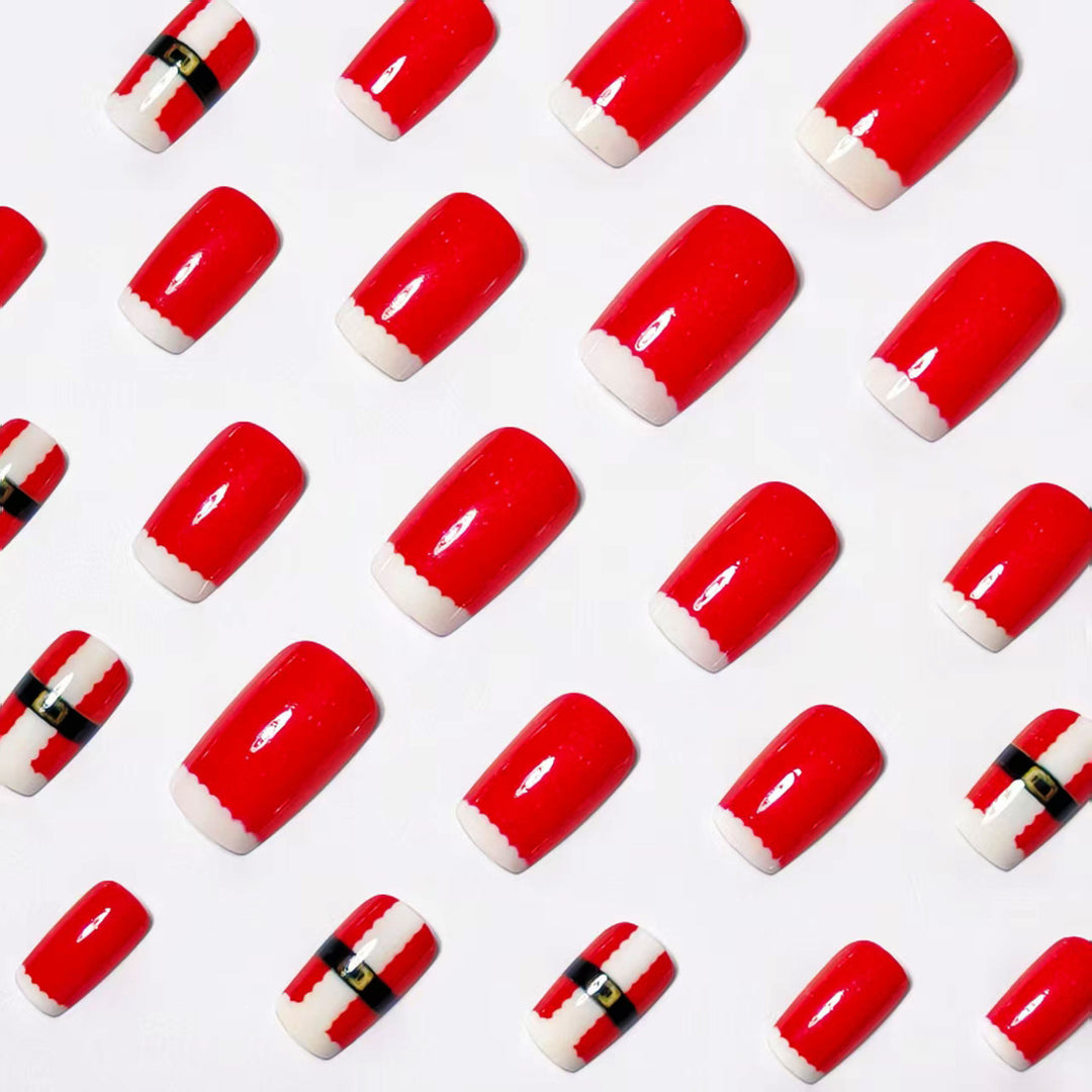 Christmas Art Nails in Festive Santa Design Kalsten