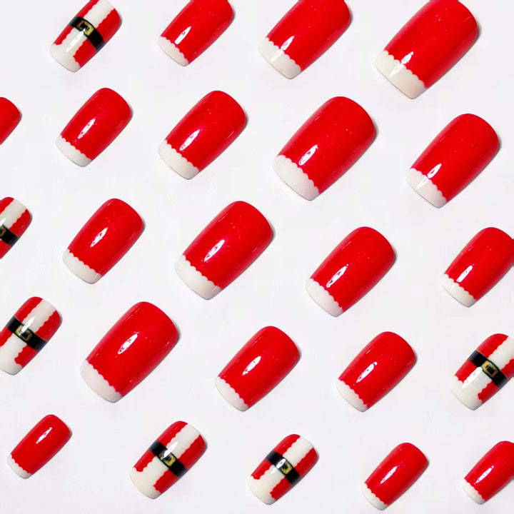 Christmas Art Nails in Festive Santa Design Kalsten