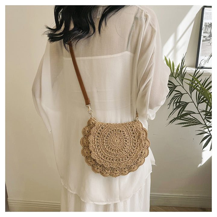 Hand-knotted shoulder bag Kalsten