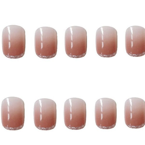 Stylish Press-On Nail Kit with Elegant Ombre Design Kalsten