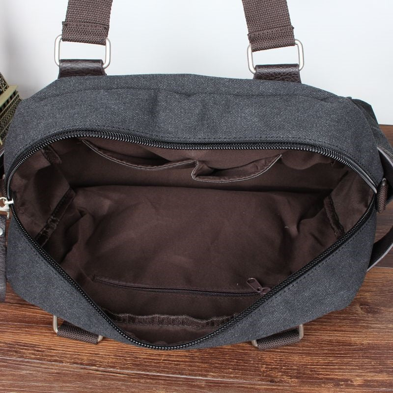 Shoulder bag with multiple compartments and comfortable carrying system Kalsten