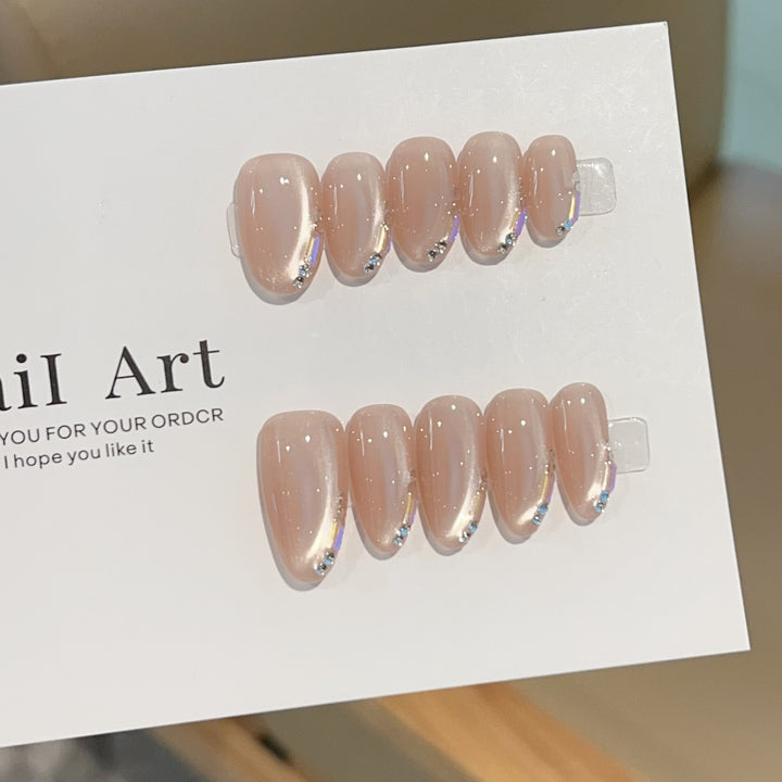 Artificial nails with Romantic Design Kalsten