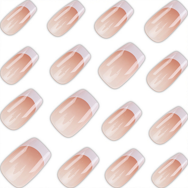 Elegant French Tip Press-On Nails Kalsten