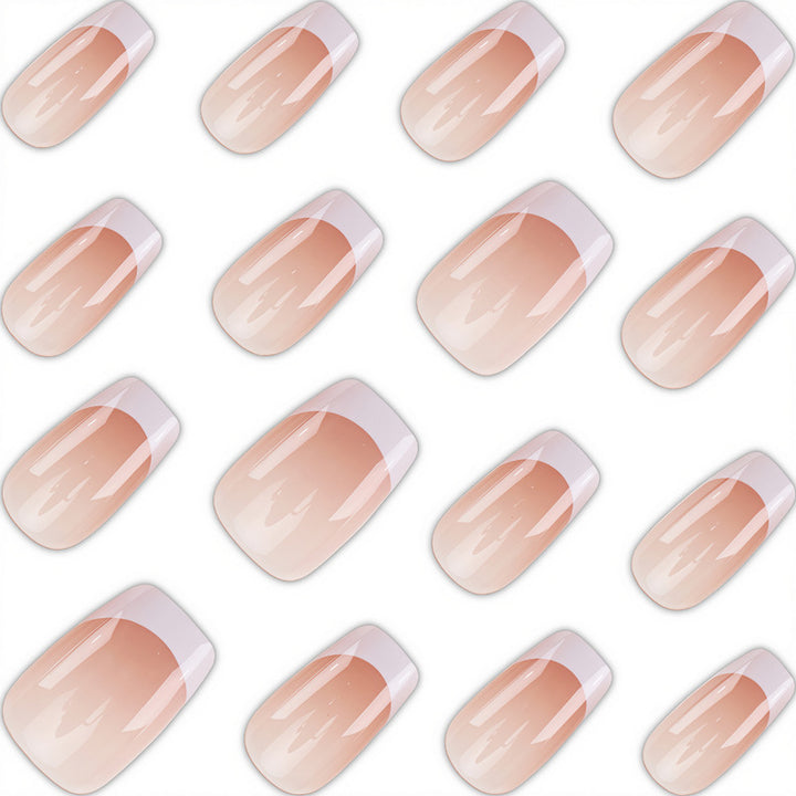 Elegant French Tip Press-On Nails Kalsten