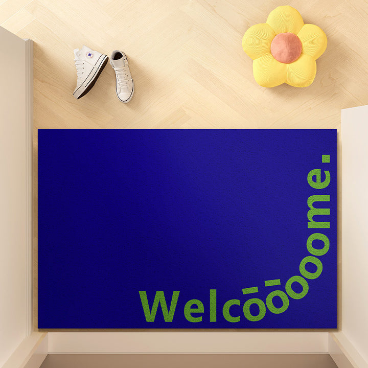 Cheerful Welcome Doormat