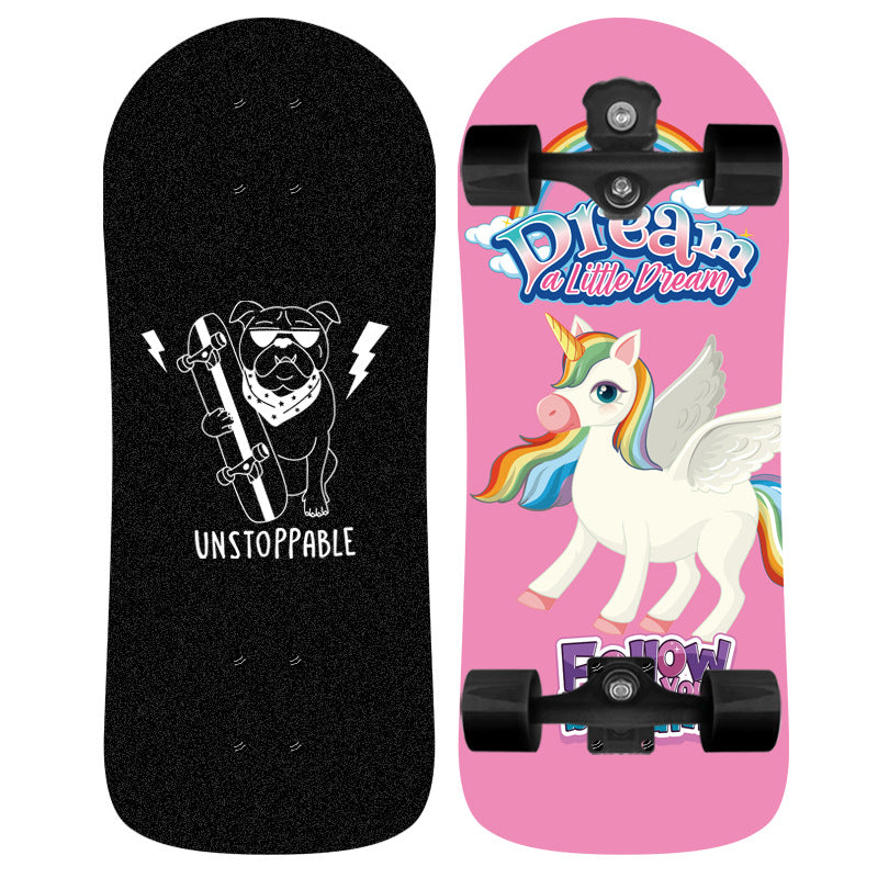 Kids Cartoon-Themed Skateboard Kalsten
