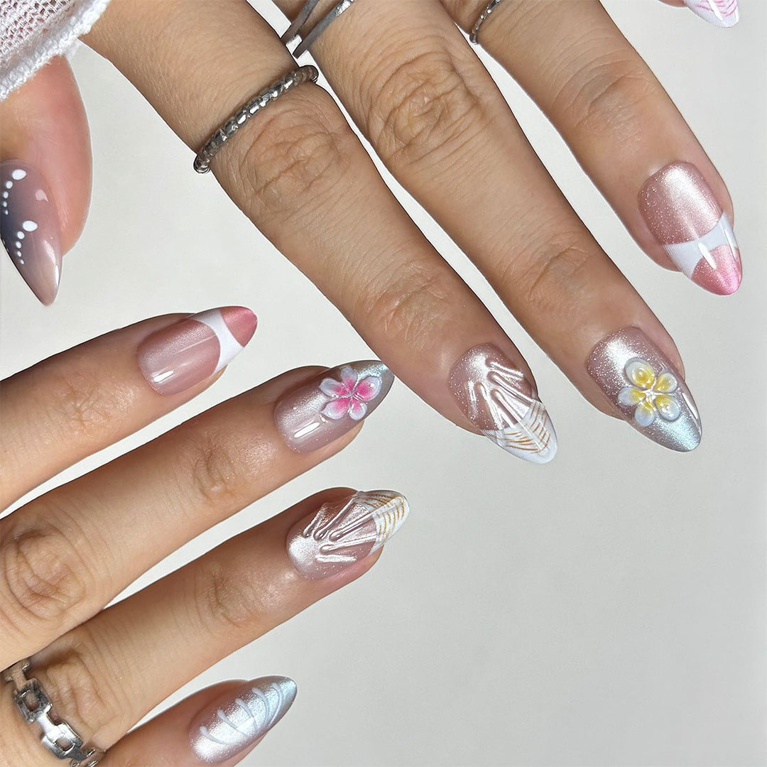 Artistic Press-On Nail Tips Set Kalsten