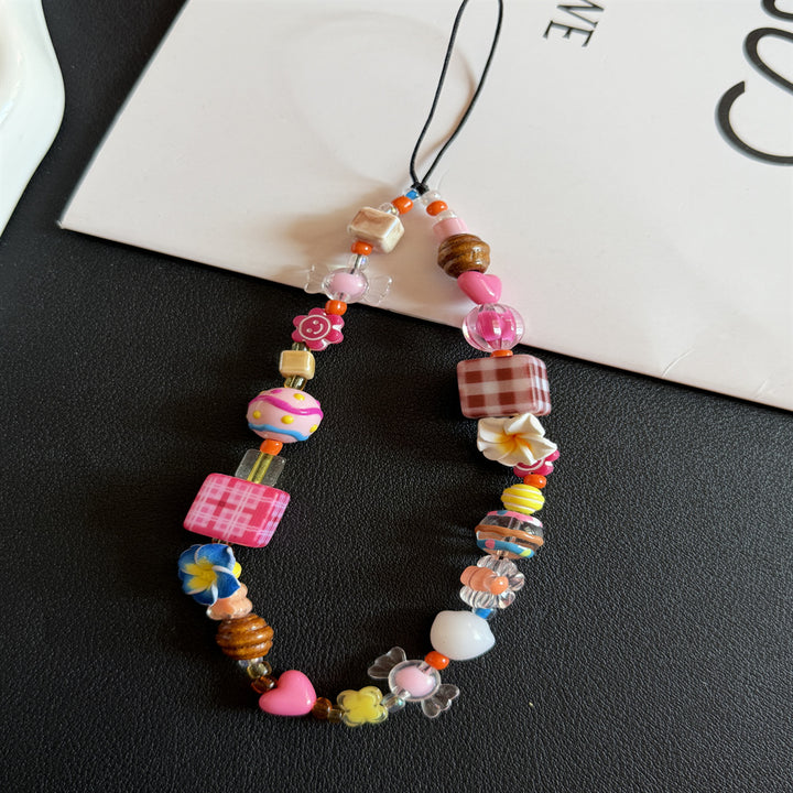 Decorative Beaded Phone Lanyard Kalsten 1790135440