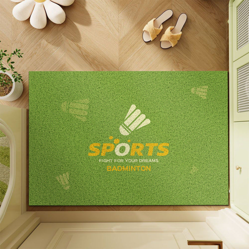 Sports-Themed Welcome Mat Kalsten