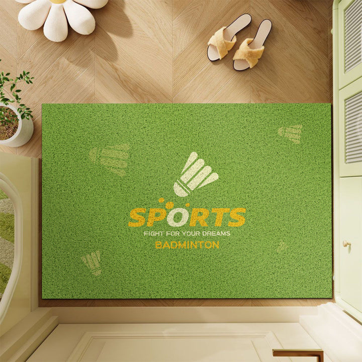 Sports-Themed Welcome Mat Kalsten
