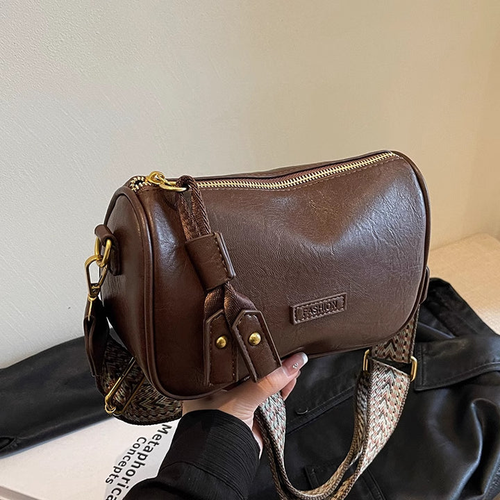 Elegant Zip-Closure Crossbody Bag Kalsten