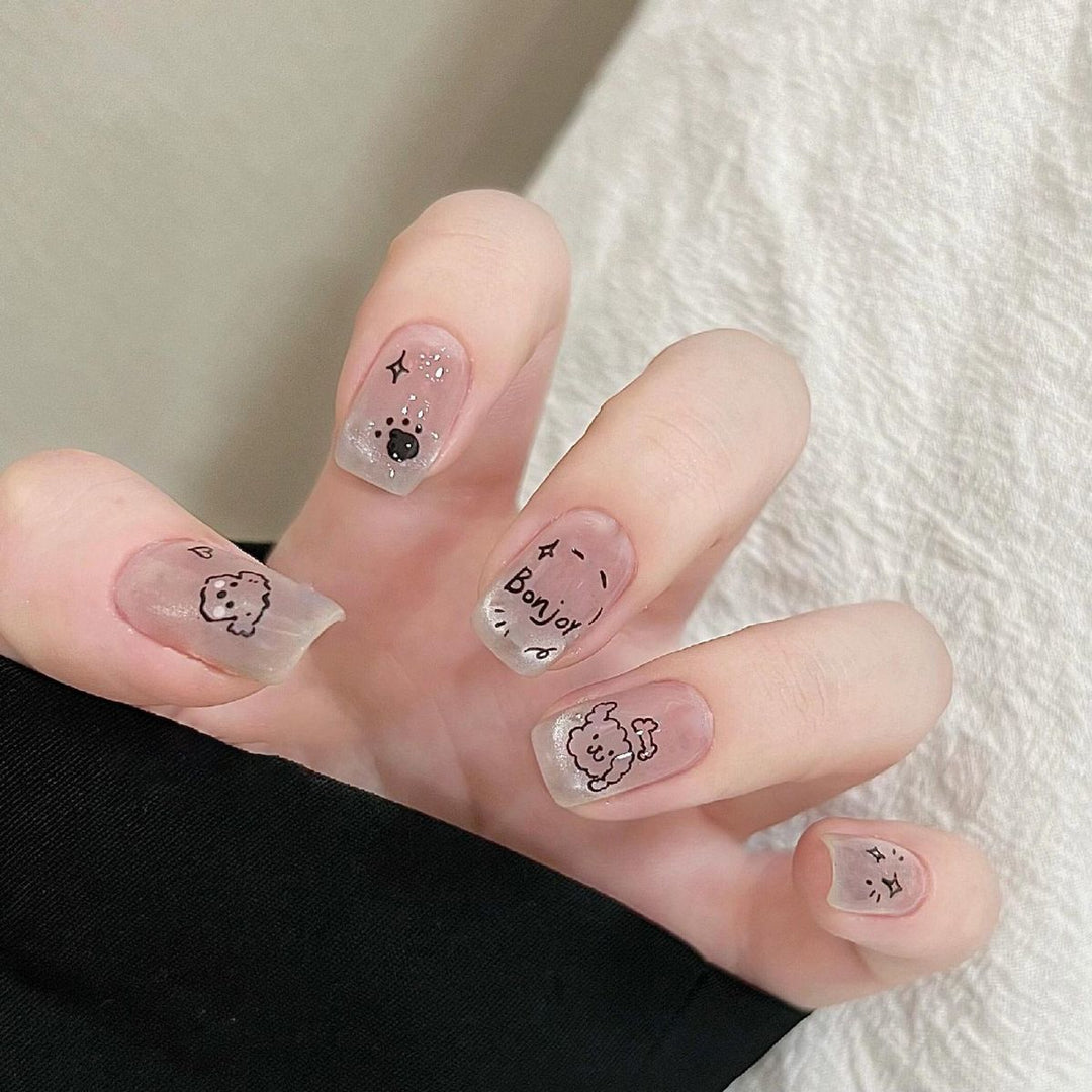 Decorative Character Press-On Nails Kalsten