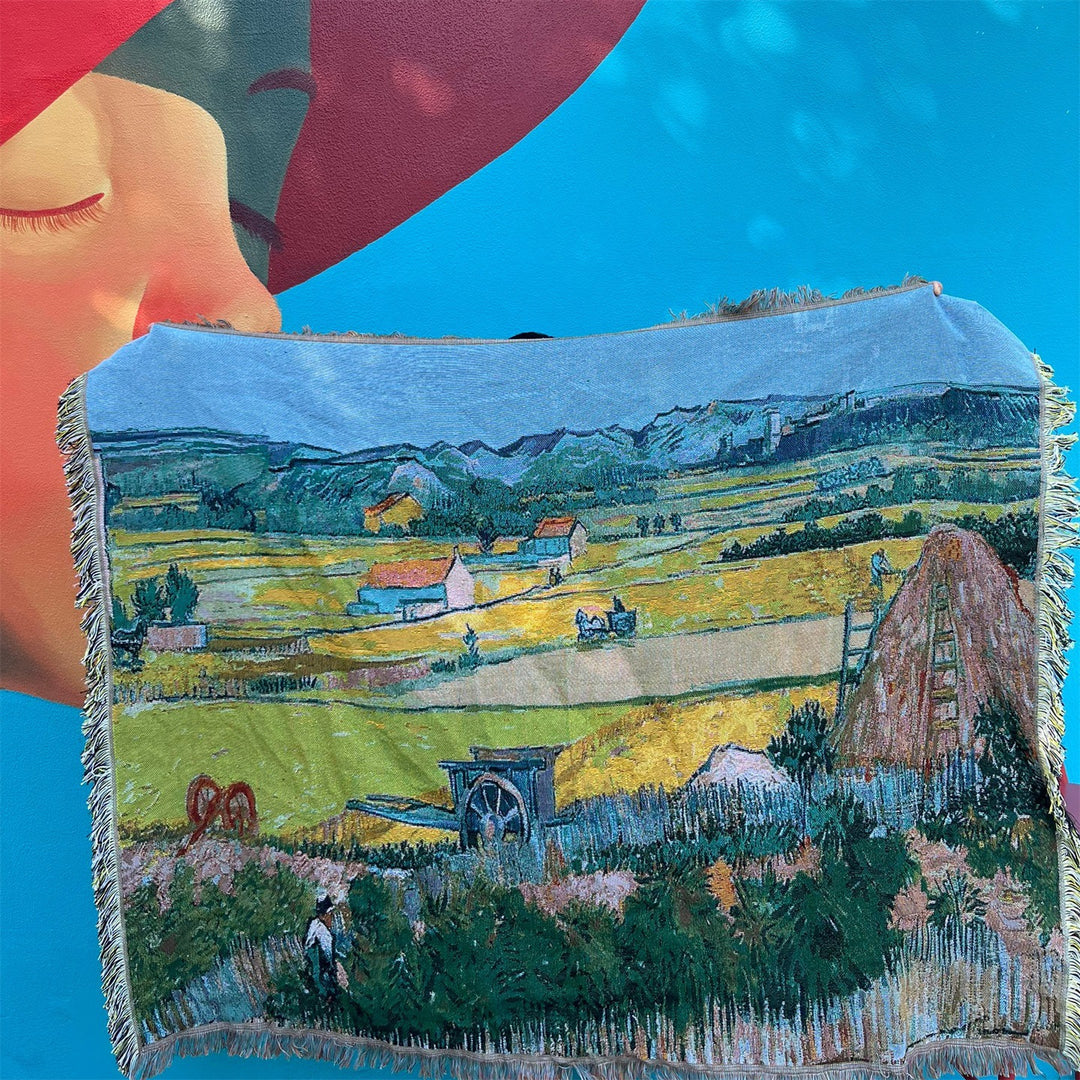 Artistic Tapestry Blanket