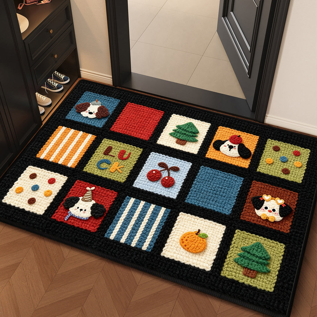 Playful Cartoon-Themed Area Rug