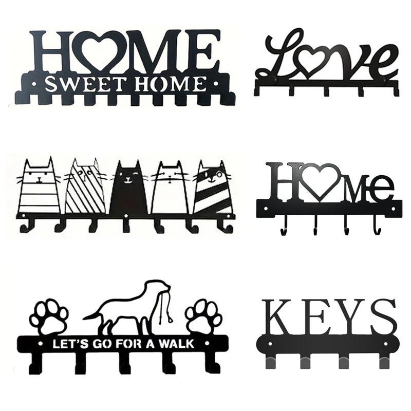 Metal key holder with cat design Kalsten
