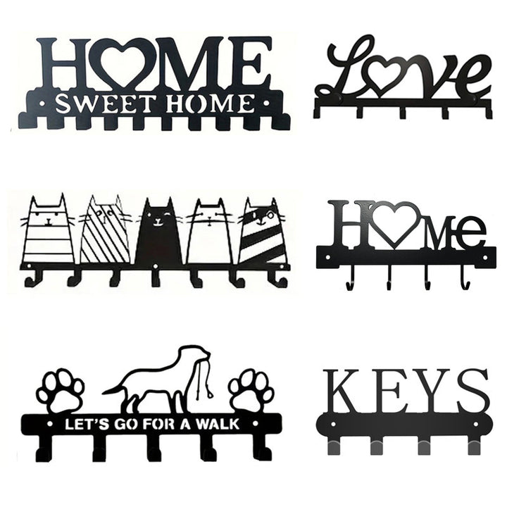 Metal key holder with cat design Kalsten