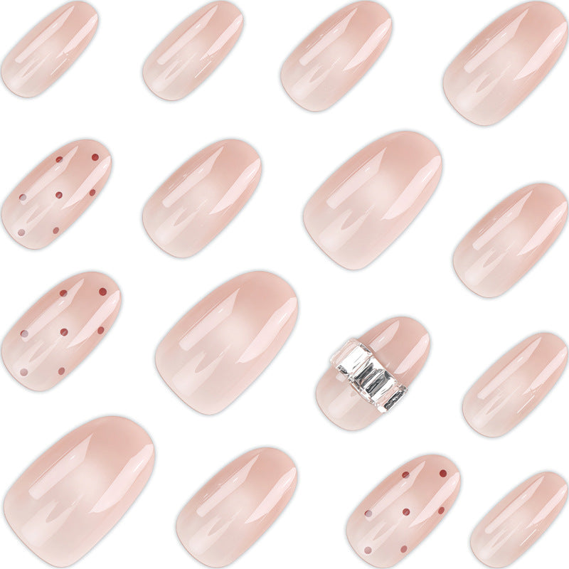 Elegant Decorative Press-On Nail Set with Accents Kalsten