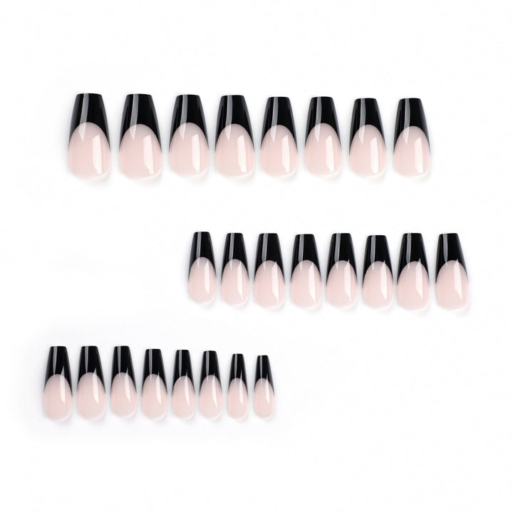 Nail art set with outstanding French design Kalsten