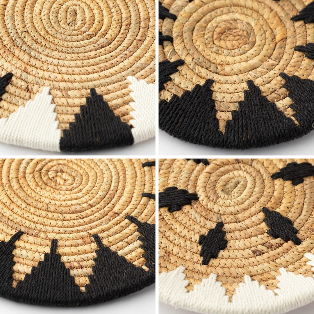 Round Table Coaster Made of Natural Materials Kalsten