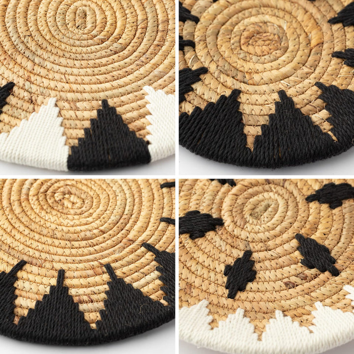 Round Table Coaster Made of Natural Materials Kalsten
