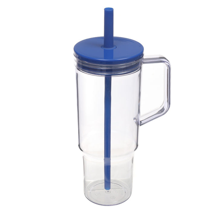 Women's creative drinking cup with retractable straw and non-slip handle Kalsten
