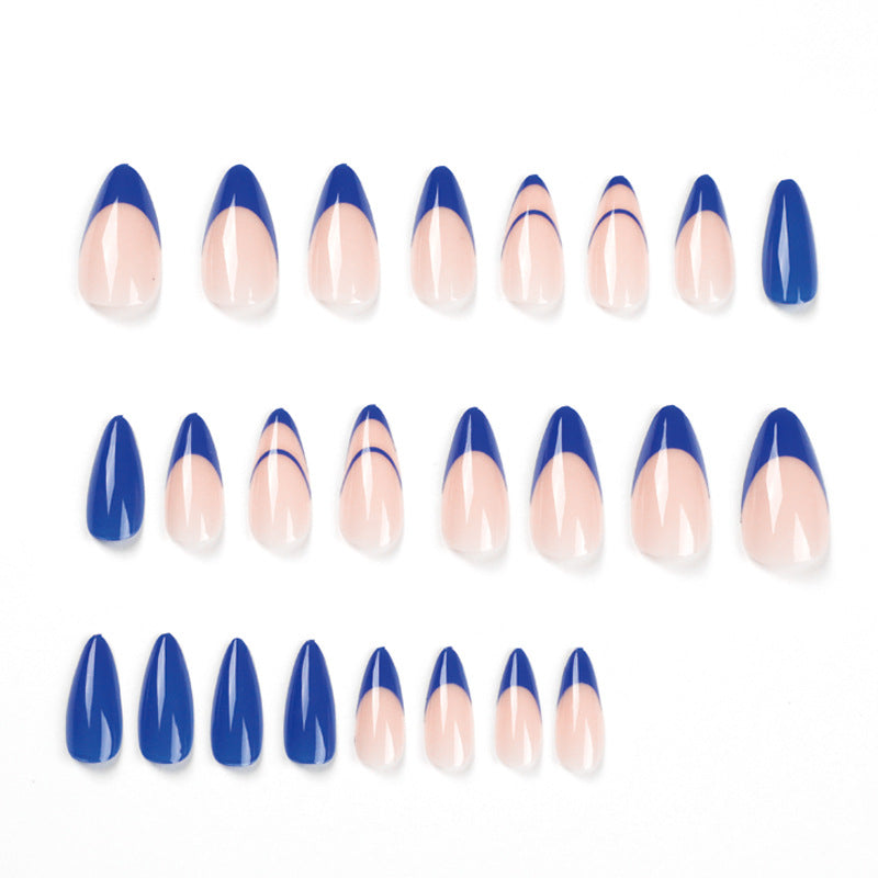 Elegant Nail Extensions with Modern Color Accents Kalsten