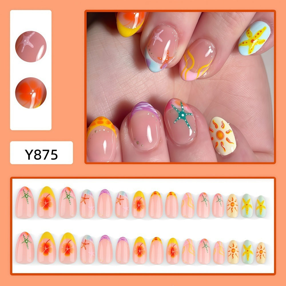 Creative and colorful nail design set Kalsten