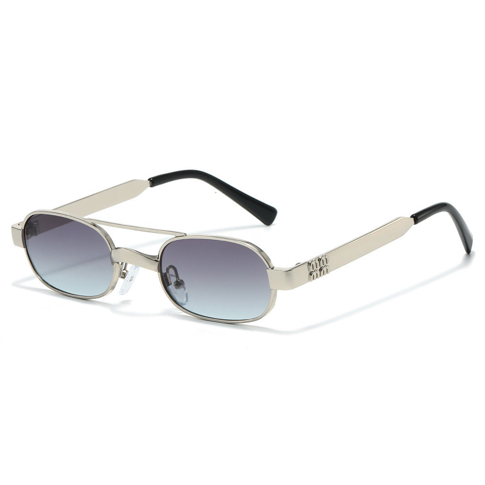 Stylish Minimalist Oval Sunglasses Kalsten