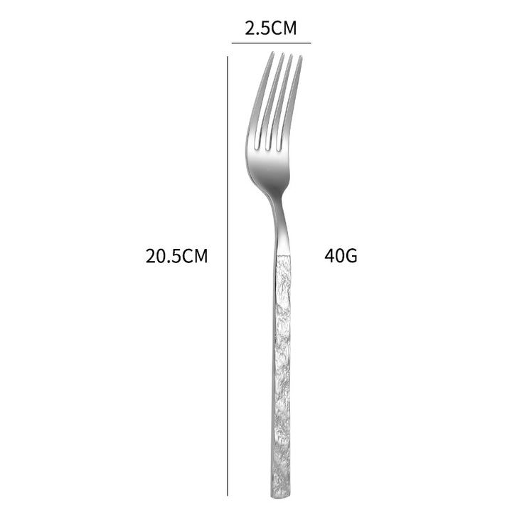 High-quality cutlery set with stylish, textured handle Kalsten